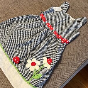 Rare Editions girls Ladybug dress NWOT